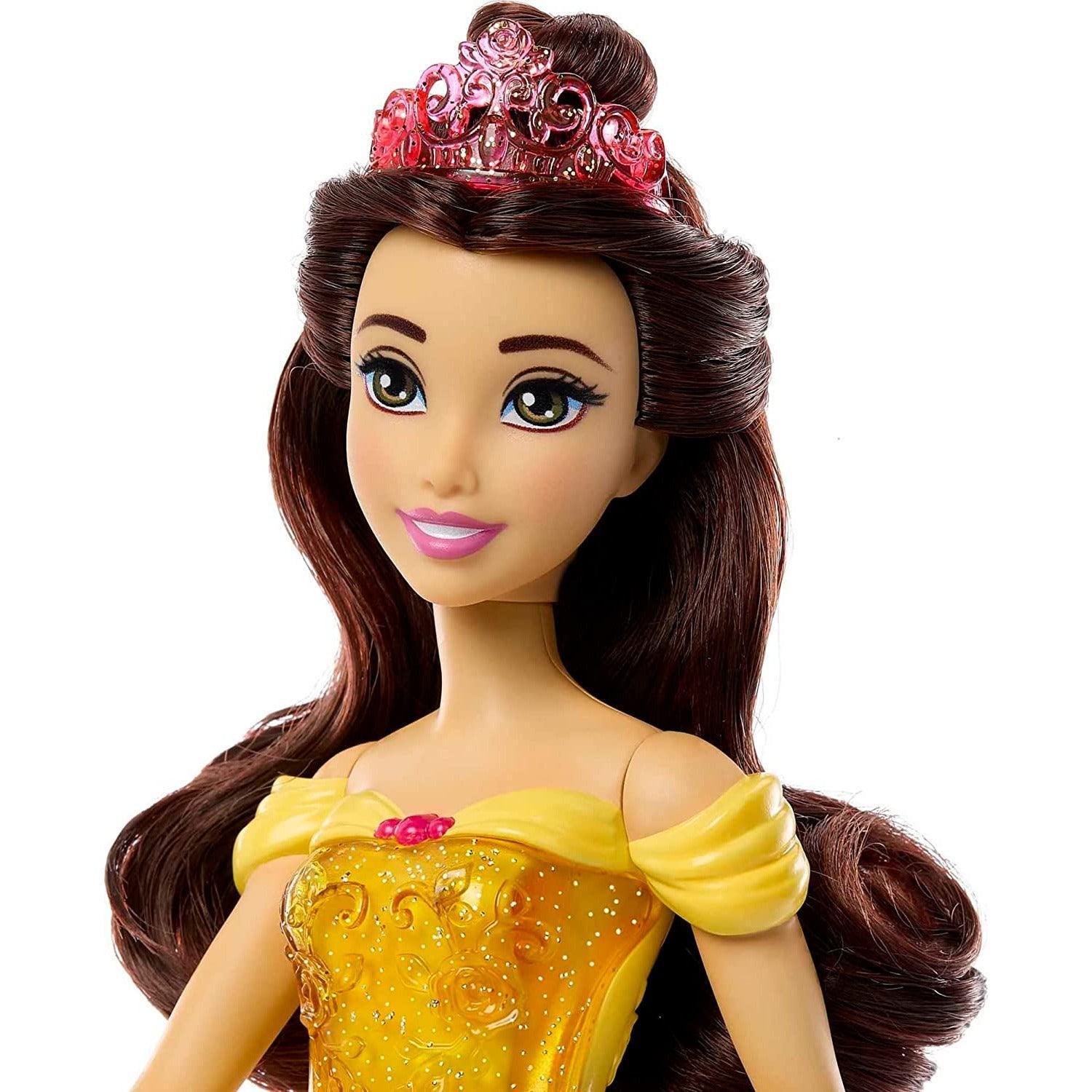 Disney Princess Dolls, New for 2023, Belle Posable Fashion Doll with Sparkling Clothing and Accessories, Disney Movie Toys - BumbleToys - 5-7 Years, Disney Princess, Fashion Dolls & Accessories, Girls, Pre-Order