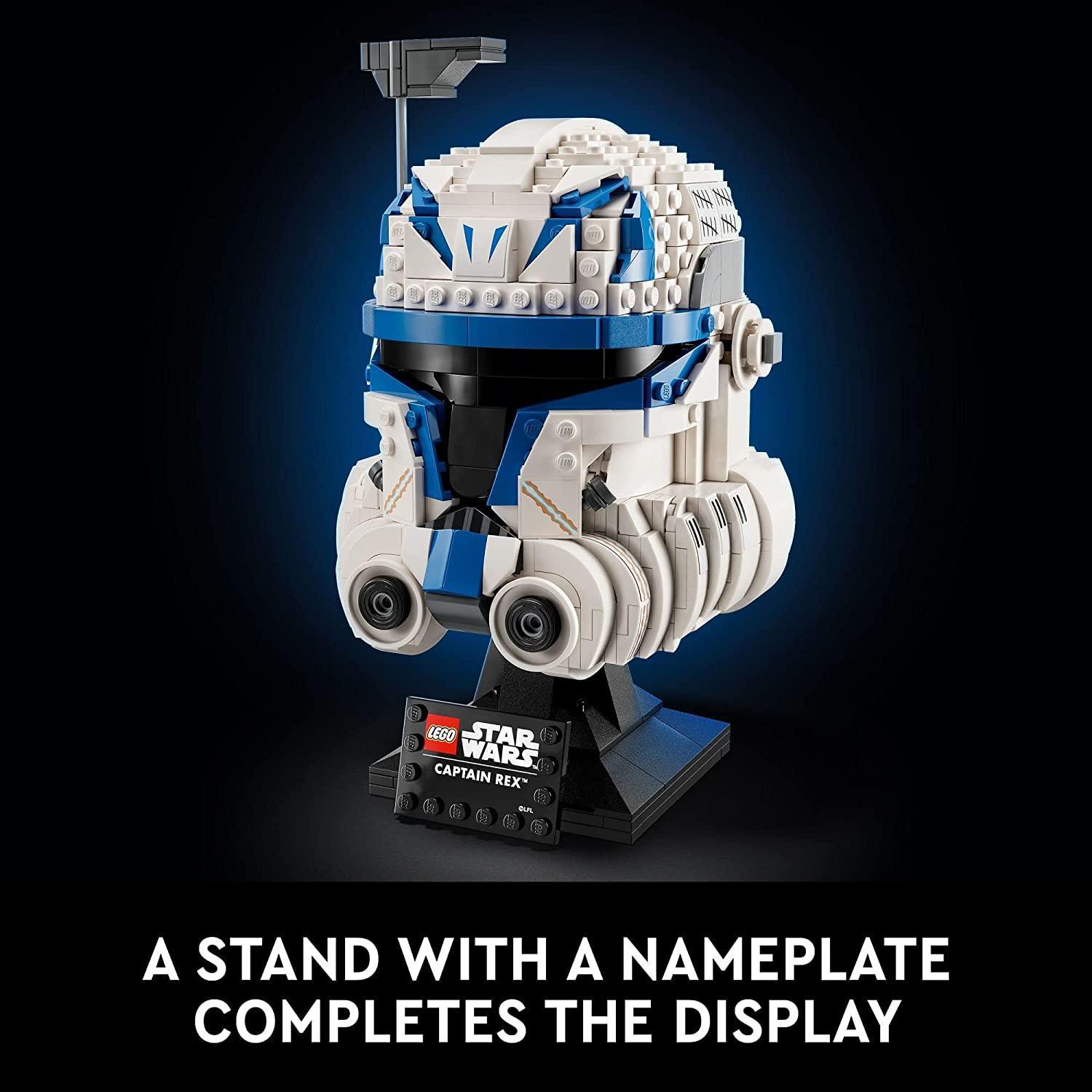 LEGO Star Wars 75349 Captain Rex Helmet Set Collectible for Adults - The Clone Wars (854 pieces) - BumbleToys - 14 Years & Up, 18+, Boys, LEGO, OXE, Pre-Order, star wars