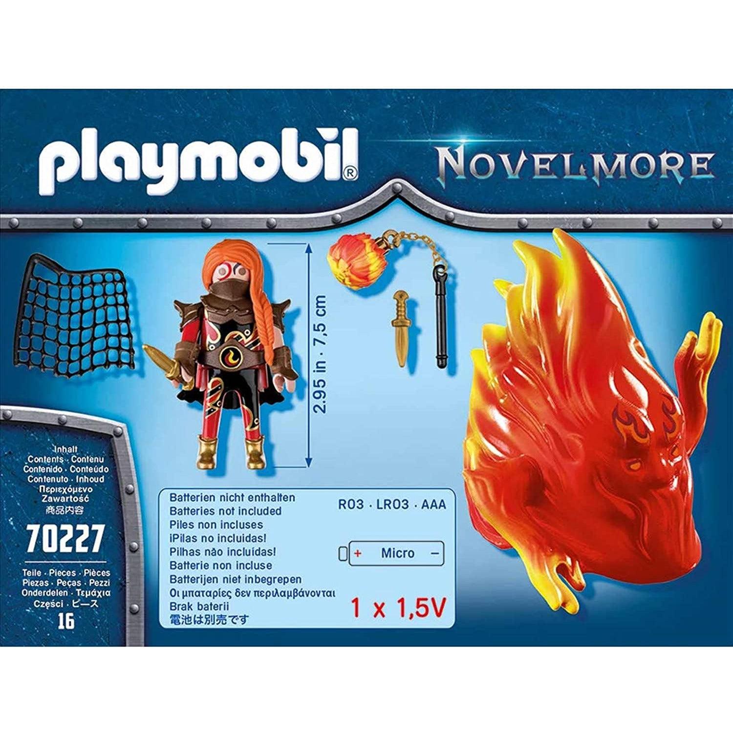 Playmobil Novelmore Burnham Raiders Spirit of Fire Figure Playset 70227 - BumbleToys - 3+ years, Boys, New Arrivals, playmobil
