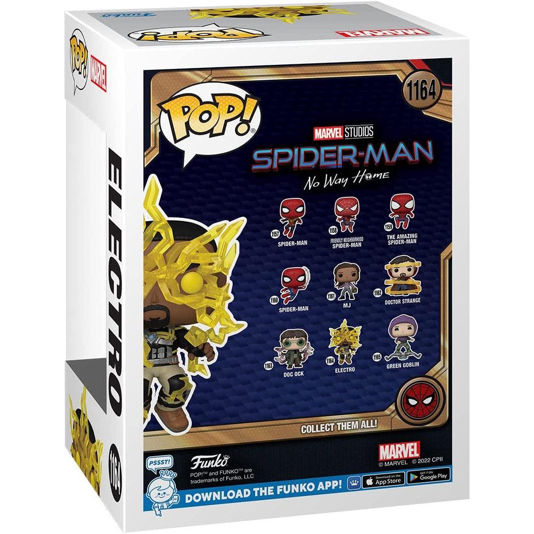 Funko Pop Marvel Spider-Man No Way Home - Electro in Finale Suit - BumbleToys - 18+, Action Figures, Avengers, Boys, Characters, Funko, Pre-Order, Spider man, Spiderman