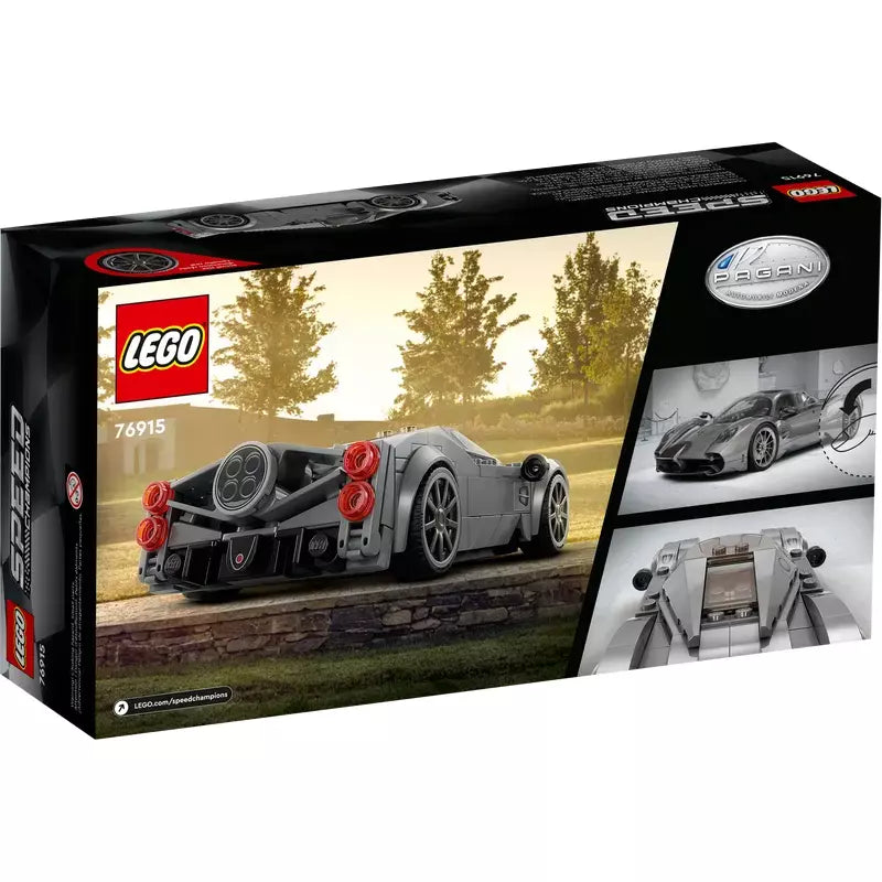 LEGO Speed Champions Pagani Utopia 76915 Race Car Toy Model Building Kit, Italian Hypercar, Collectible Racing Vehicle, 2023 Set - BumbleToys - 8+ Years, 8-13 Years, Boys, LEGO, OXE, Pre-Order