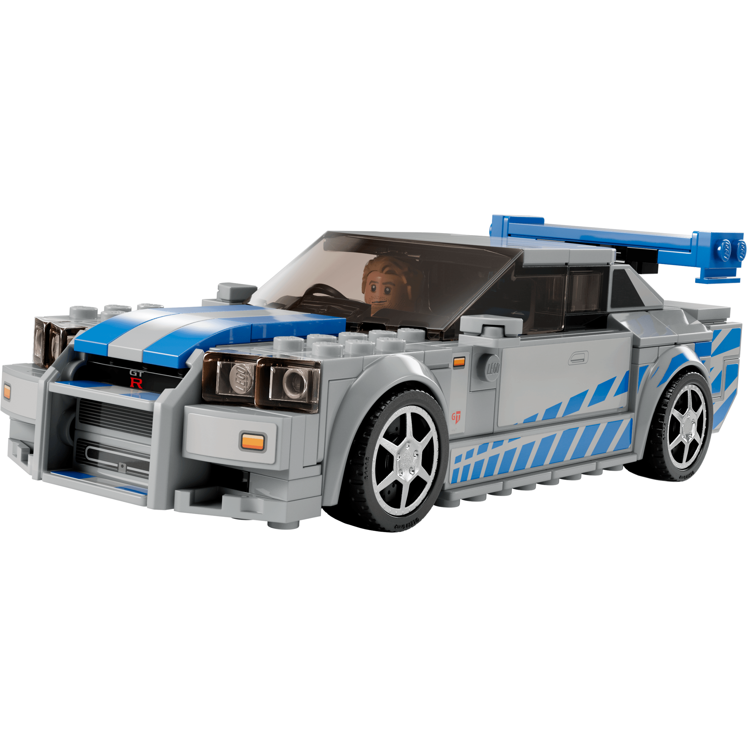 LEGO Speed Champions 2 Fast 2 Furious Nissan Skyline GT-R (R34) 76917 Race Car Toy Model Building Kit - BumbleToys - 5-7 Years, Boys, LEGO, OXE, Pre-Order, Technic