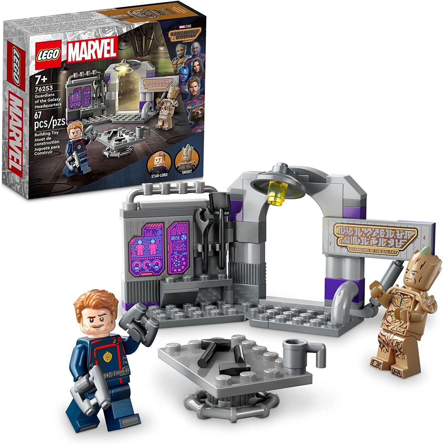 LEGO 76253 Marvel Guardians of The Galaxy Headquarters, Super Hero Building Toy Set