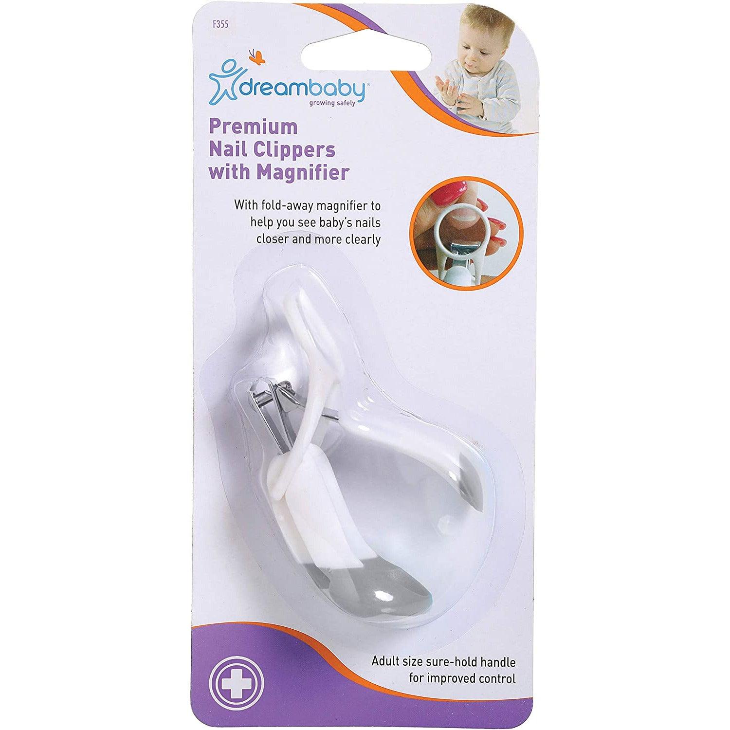 Dream Baby G298 Nail Clippers With Magnifier - BumbleToys - 0-24 Months, Baby Saftey & Health, Boys, Cecil, Girls
