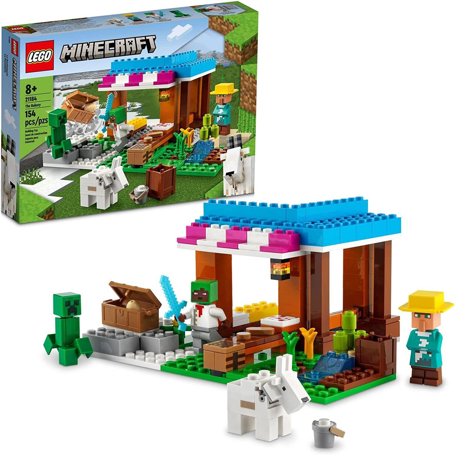 LEGO Minecraft The Bakery 21184 Building Toy Set for (157 Pieces) - BumbleToys - 18+, 8+ Years, Boys, LEGO, Minecraft, OXE, Pre-Order
