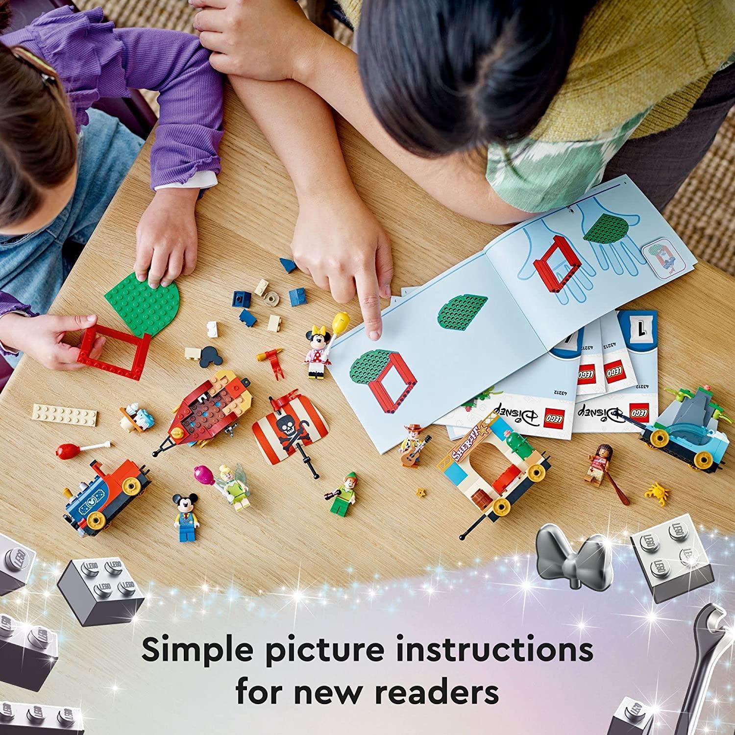 LEGO 43212 Disney 100 Celebration Train Building Toy (200 Pieces) - BumbleToys - +18, 5-7 Years, 6+ Years, Disney, Disney Princess, Girls, LEGO, OXE, Pre-Order