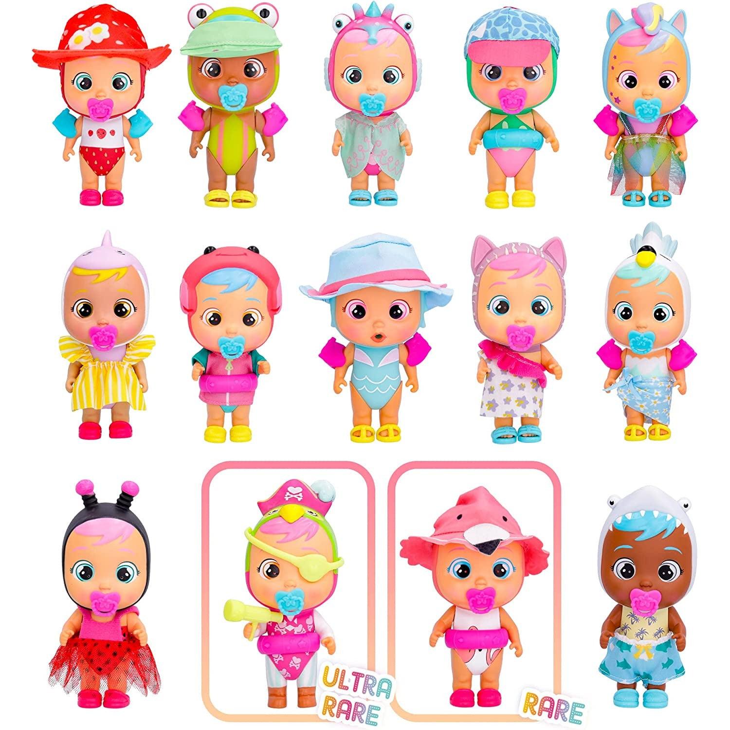 Cry Babies Magic Tears Tropical World - Beach Babies Series | 8+ Surprises, Accessories, Surprise Doll - BumbleToys - 5-7 Years, Girls, Miniature Dolls & Accessories, OXE, Pre-Order