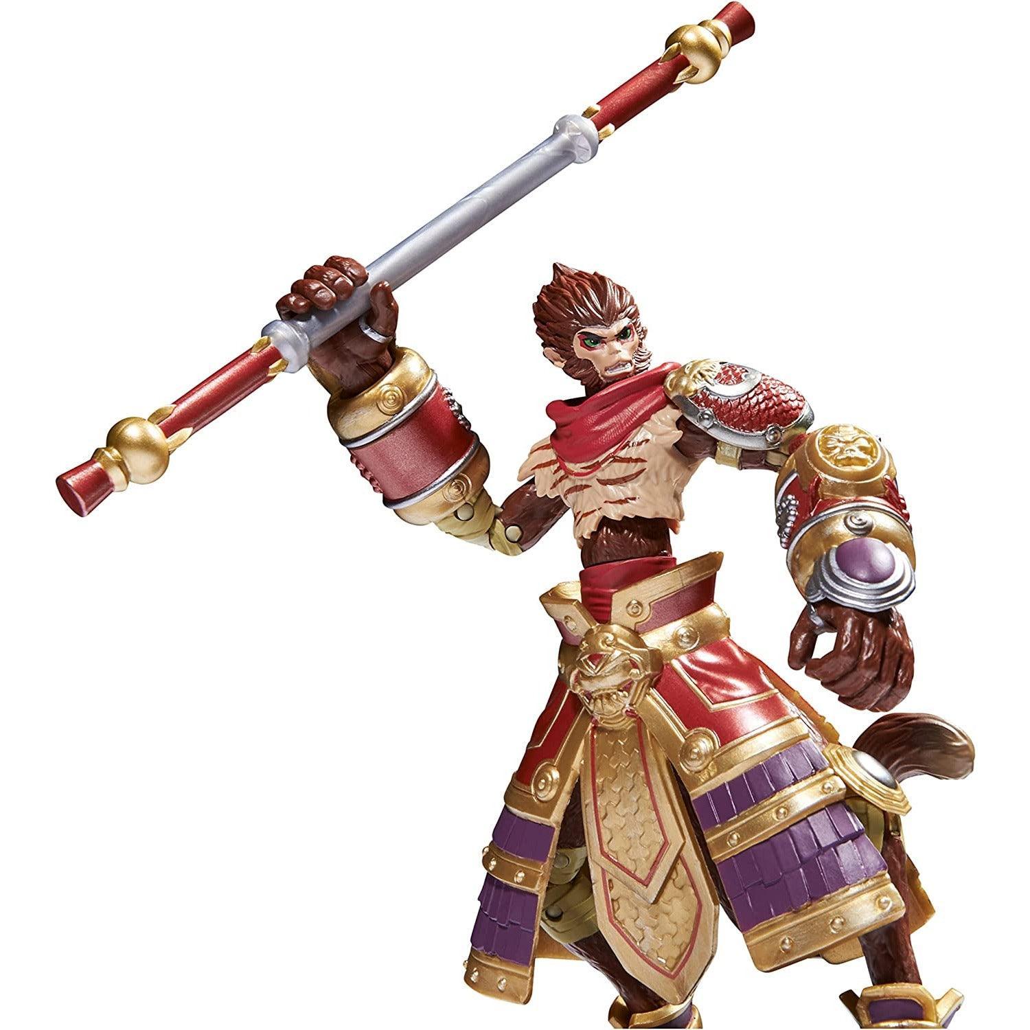 League of Legends, 6-Inch Wukong Collectible Figure with Premium Details and Enchanted Staff Accessory, Champion Collection - BumbleToys - 5-7 Years, Boys, Characters, collectible, collectors, EXO, Figures, LEAGUE OF LEGENDS, Pre-Order