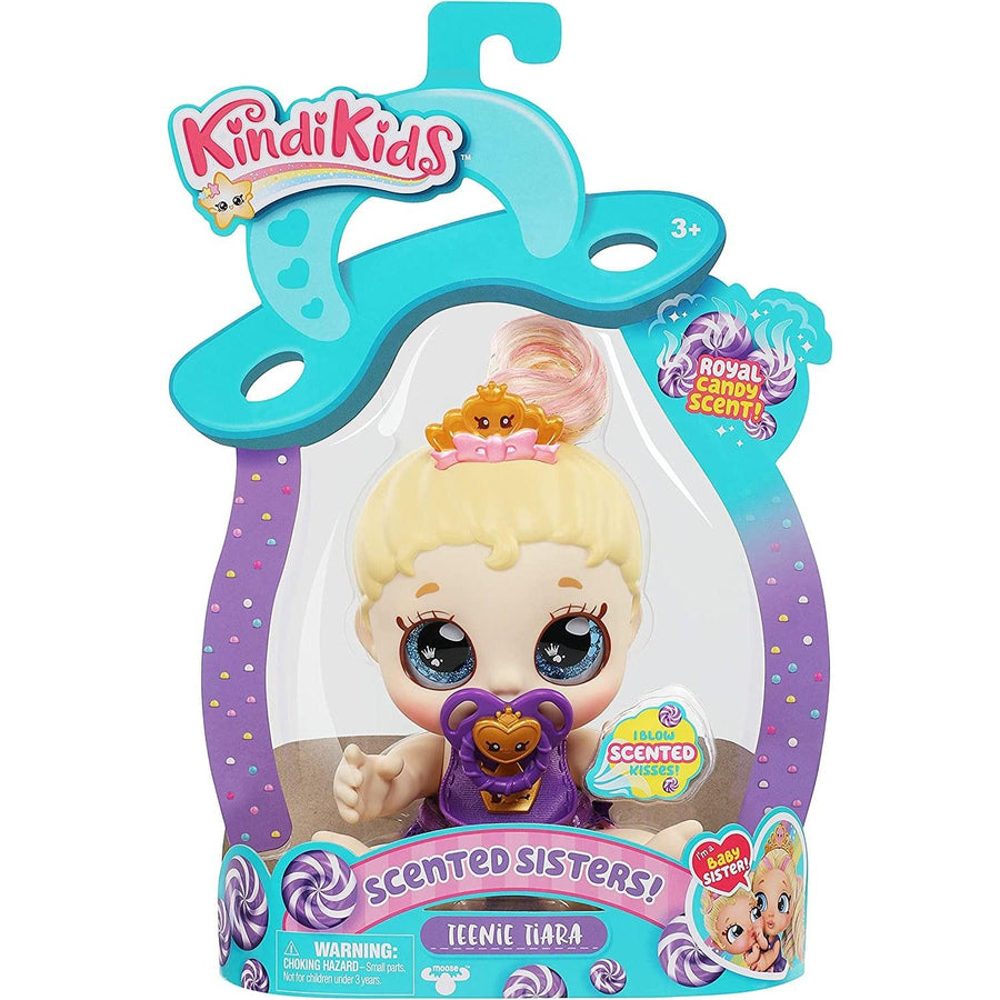 Kindi Kids Minis - سيارة دوناتينا- مركبة قابلة للتحصيل وتمثال رأس مزركشة قابل للعرض من قطعتين