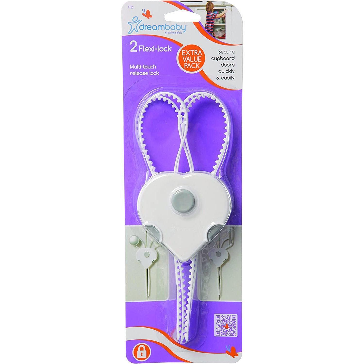 Dream Baby G185 Multi-Purpose Lock Economy Pack of 2 - BumbleToys - 0-24 Months, 2-4 Years, Baby Saftey & Health, Boys, Cecil, Girls