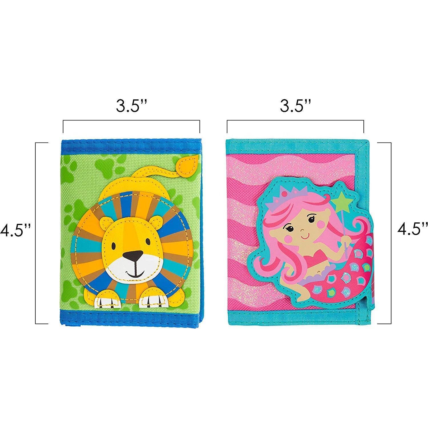 Stephen Joseph Kids Wallet One Size - Shark - BumbleToys - 14 Years & Up, 5-7 Years, 8-13 Years, Baby Shark, Bags, Boys, Characters, Girls, Shark, Stephen Joseph, Wallet