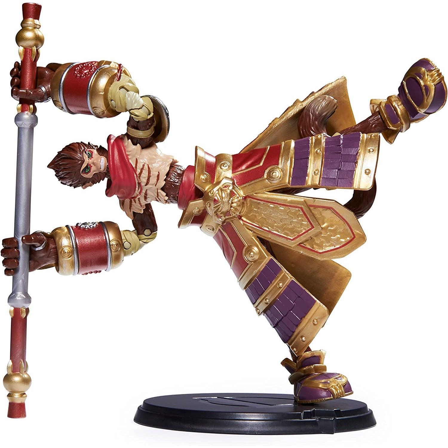 League of Legends, 6-Inch Wukong Collectible Figure with Premium Details and Enchanted Staff Accessory, Champion Collection - BumbleToys - 5-7 Years, Boys, Characters, collectible, collectors, EXO, Figures, LEAGUE OF LEGENDS, Pre-Order