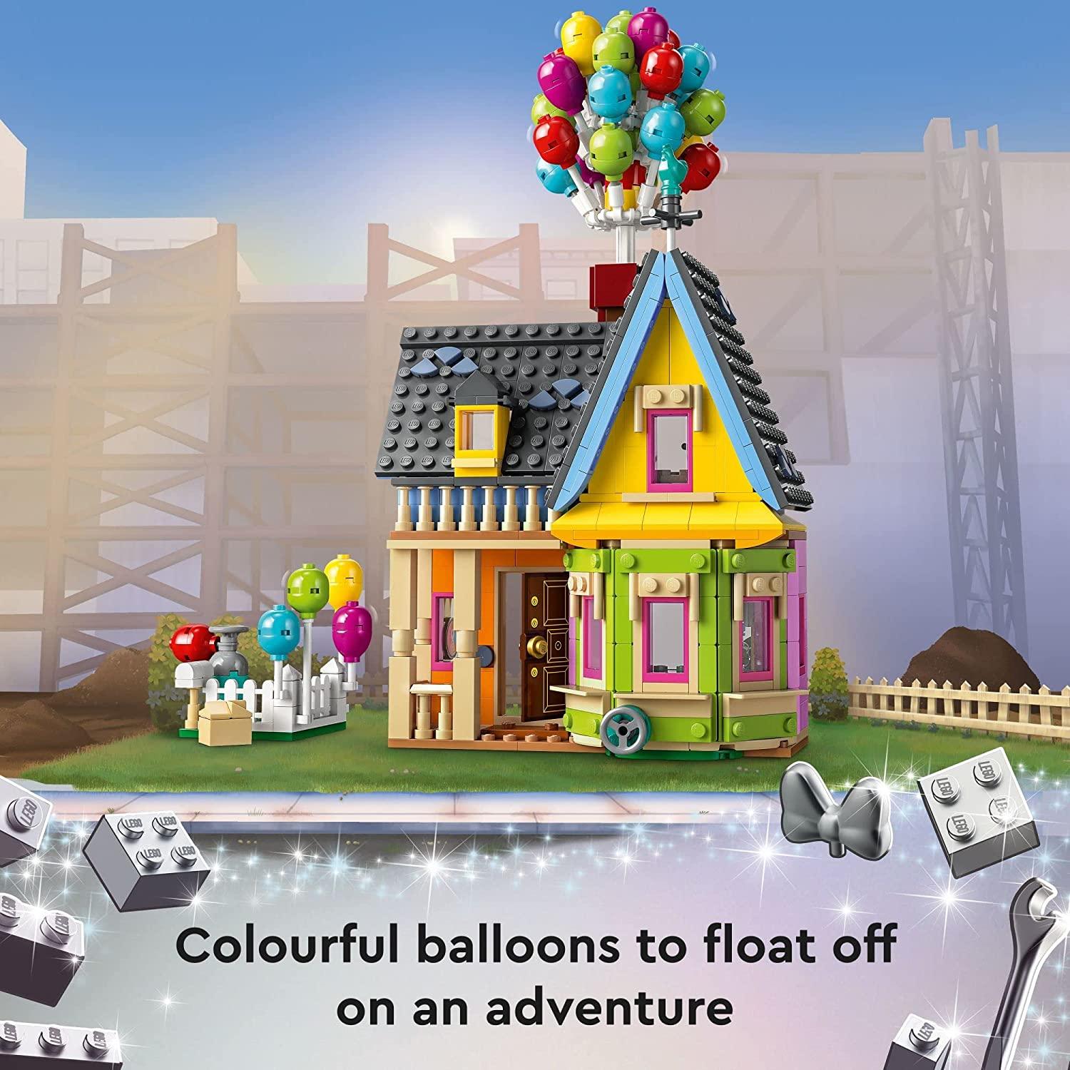 LEGO 43217 Disney and Pixar ‘Up’ House Disney 100 Celebration Building Toy Set (598 Pieces) - BumbleToys - +18, 5-7 Years, 6+ Years, Disney, Disney Princess, Girls, LEGO, OXE, Pre-Order