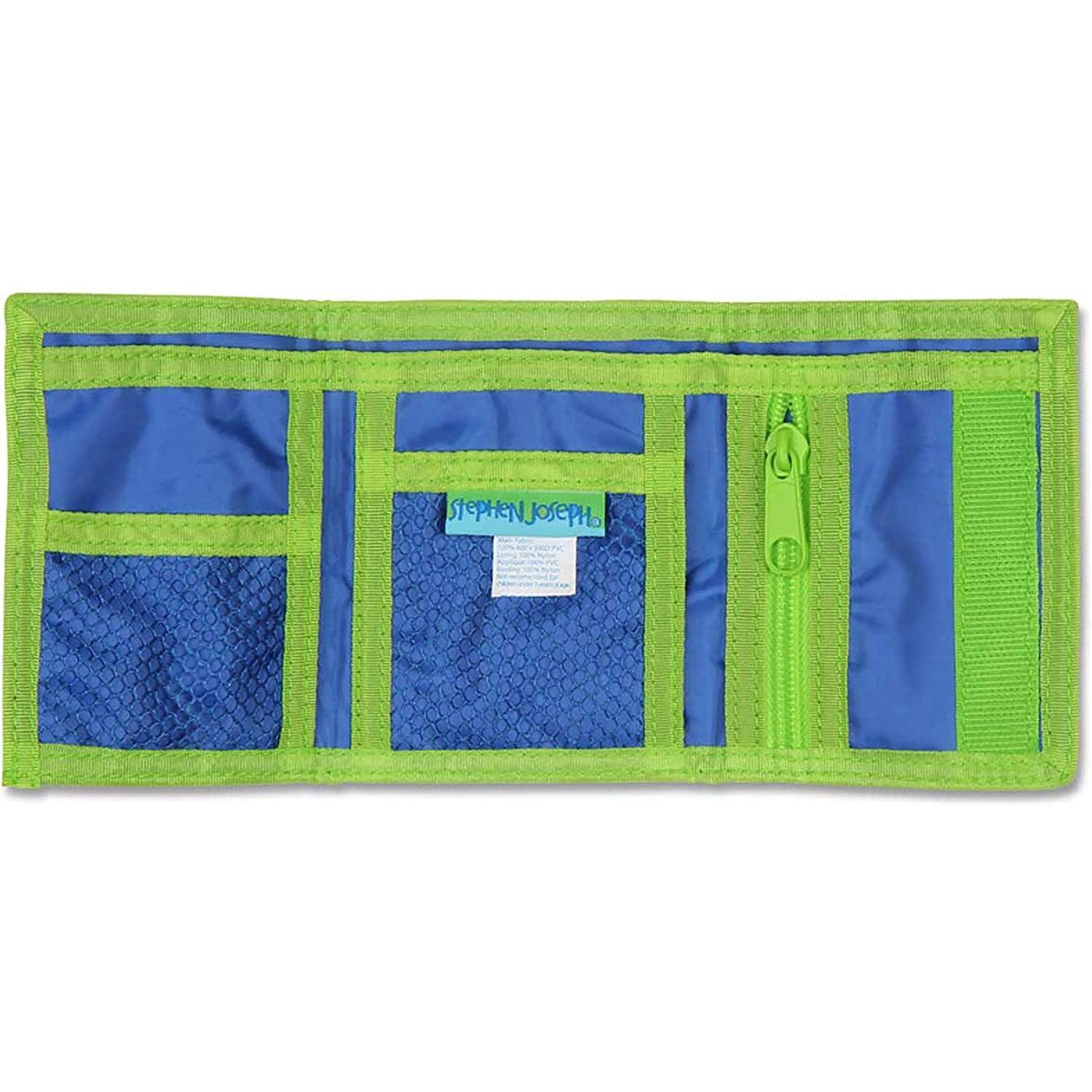 Stephen Joseph Kids Wallet One Size - Shark - BumbleToys - 14 Years & Up, 5-7 Years, 8-13 Years, Baby Shark, Bags, Boys, Characters, Girls, Shark, Stephen Joseph, Wallet