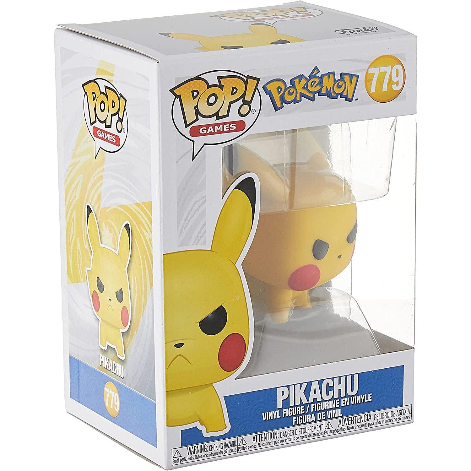 Funko POP Pop! Games: Pokemon - Pikachu (Attack Stance) - BumbleToys - 18+, Action Figures, Boys, Characters, Funko, POKEMON