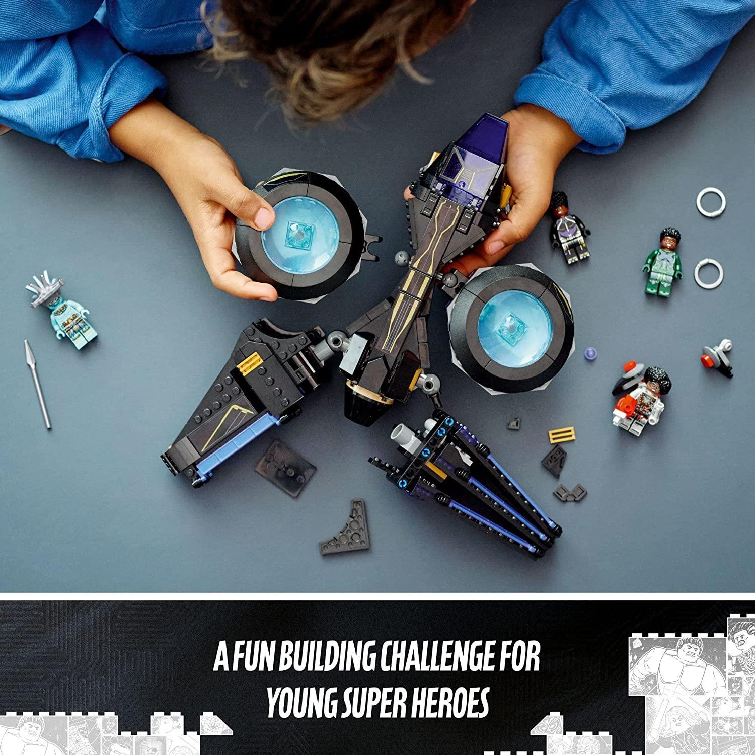 LEGO Marvel Black Panther Wakanda Forever Shuri's Sunbird 76211 Building Toy (355 Pieces) - BumbleToys - 14 Years & Up, 18+, Boys, LEGO, Marvel, OXE, Pre-Order, Venom