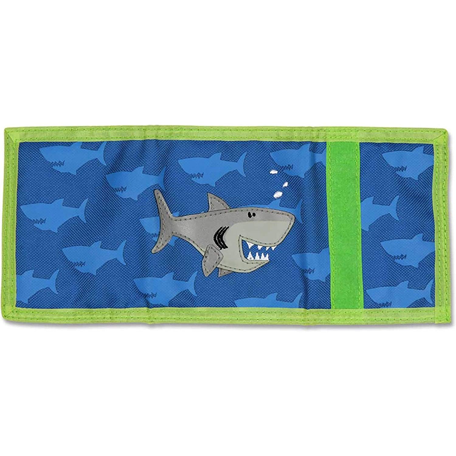 Stephen Joseph Kids Wallet One Size - Shark - BumbleToys - 14 Years & Up, 5-7 Years, 8-13 Years, Baby Shark, Bags, Boys, Characters, Girls, Shark, Stephen Joseph, Wallet