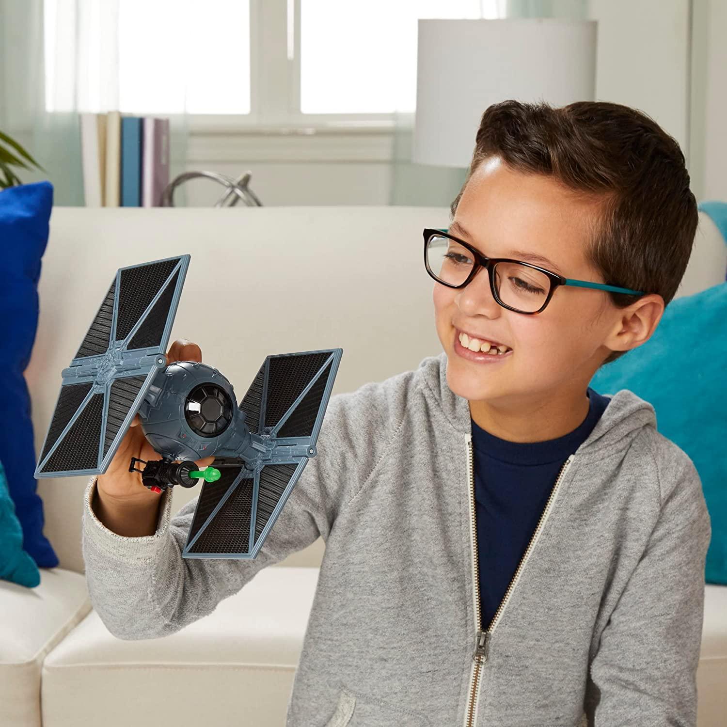 Star Wars Mission Fleet Stellar Class Moff Gideon Outland TIE Fighter Imperial Assault 2.5-Inch-Scale Figure and Vehicle, Kids Ages 4 and Up,F1137 - BumbleToys - 4+ Years, Boys, OXE, Pre-Order, star wars