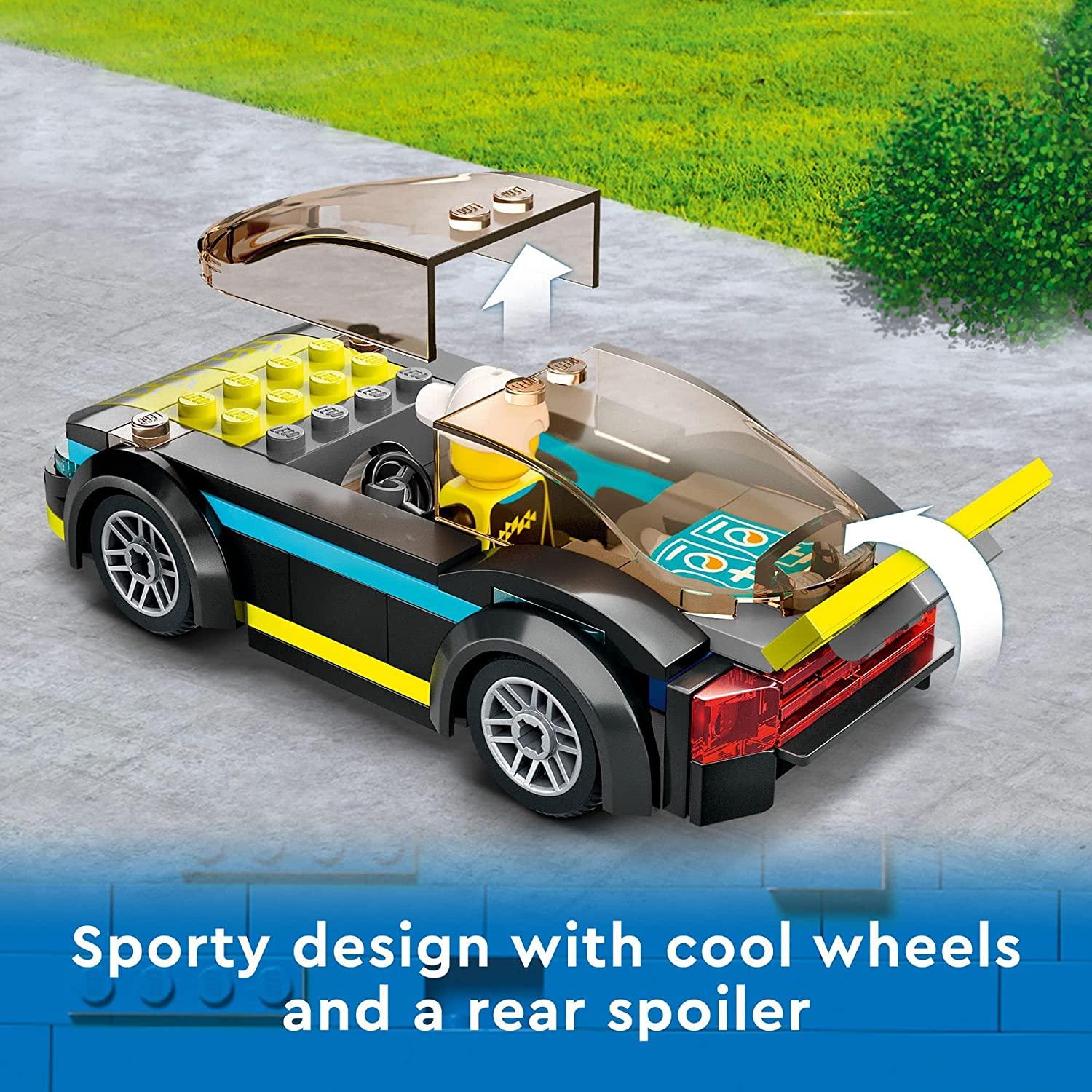 LEGO 60383 City Electric Sports Car (95 pieces) - BumbleToys - 4+ Years, 5-7 Years, 6+ Years, Boys, Cars, City, EXO, LEGO, Pre-Order