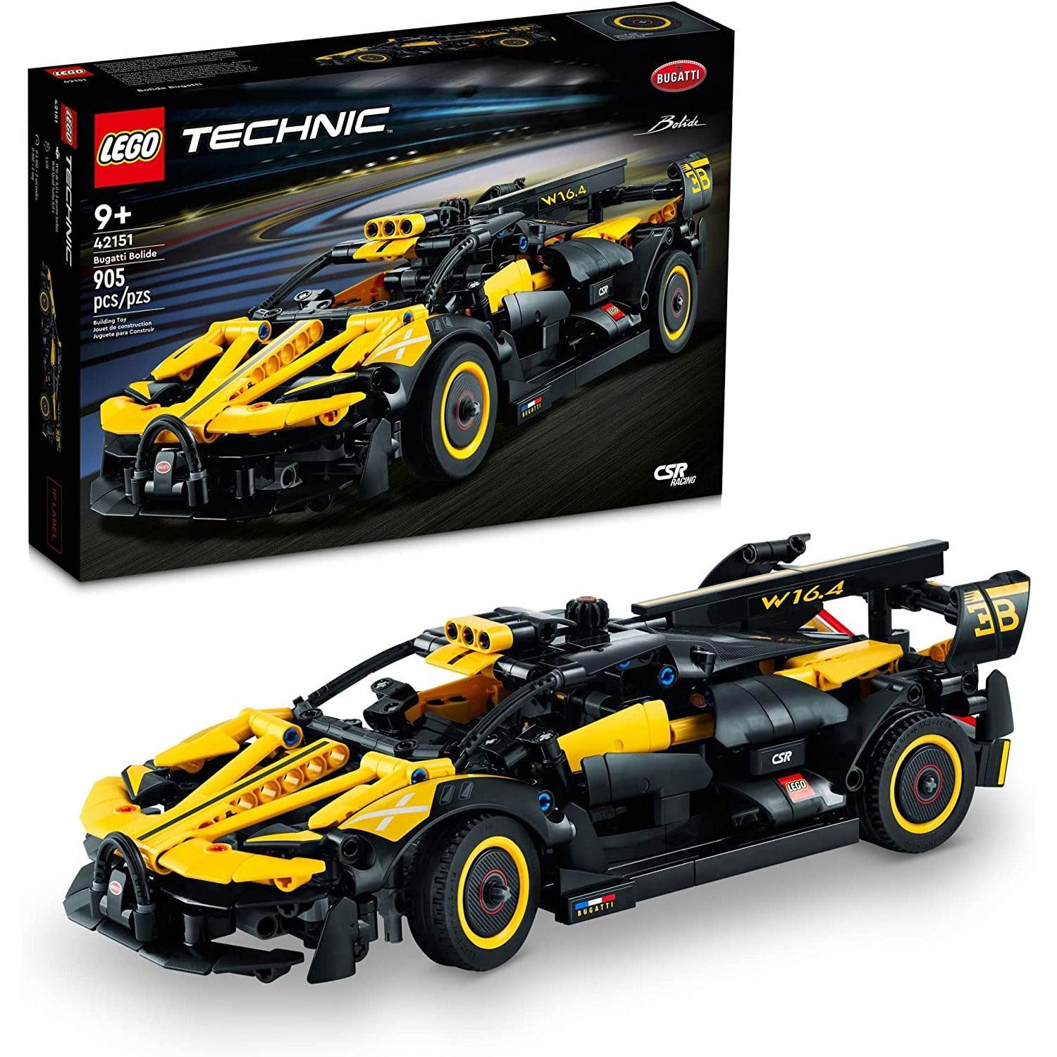 LEGO Technic Bugatti Bolide Racing Car 42151, Model Building Set, Race Engineering Toys, Collectible Iconic Sports Vehicle Construction Kit - BumbleToys - 8-13 Years, Arabic Triangle Trading, Boys, LEGO, Technic