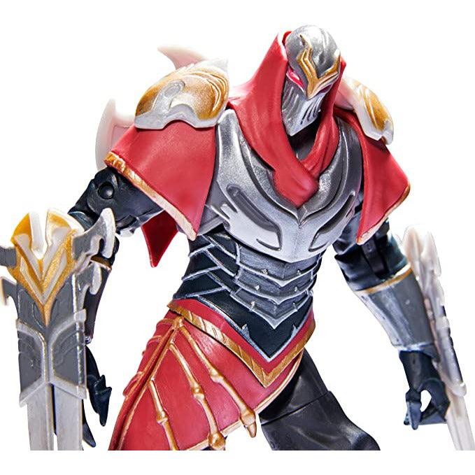 League of Legends, 6-Inch Zed Collectible Figure w/ Premium Details and 2 Accessories, The Champion Collection, Collector Grade - BumbleToys - 5-7 Years, Boys, Characters, collectible, collectors, EXO, Figures, LEAGUE OF LEGENDS, Pre-Order, zed