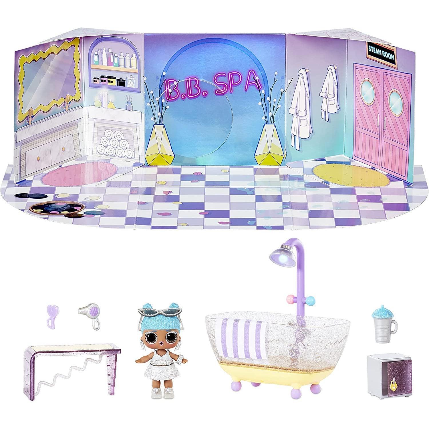 LOL Surprise Winter Chill Hangout Spaces Furniture Playset with Ice Doll, 10+ Surprises with Accessories, For LOL Dollhouse Play - Collectible Toy for Kids, Gift for Girls Boys Ages 4 5 6 7+ Years Old - BumbleToys - 5-7 Years, Dolls, Fashion Dolls & Accessories, Girls, L.O.L, OXE, Pre-Order