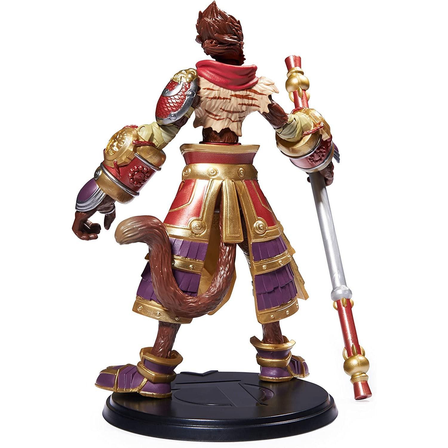 League of Legends, 6-Inch Wukong Collectible Figure with Premium Details and Enchanted Staff Accessory, Champion Collection - BumbleToys - 5-7 Years, Boys, Characters, collectible, collectors, EXO, Figures, LEAGUE OF LEGENDS, Pre-Order