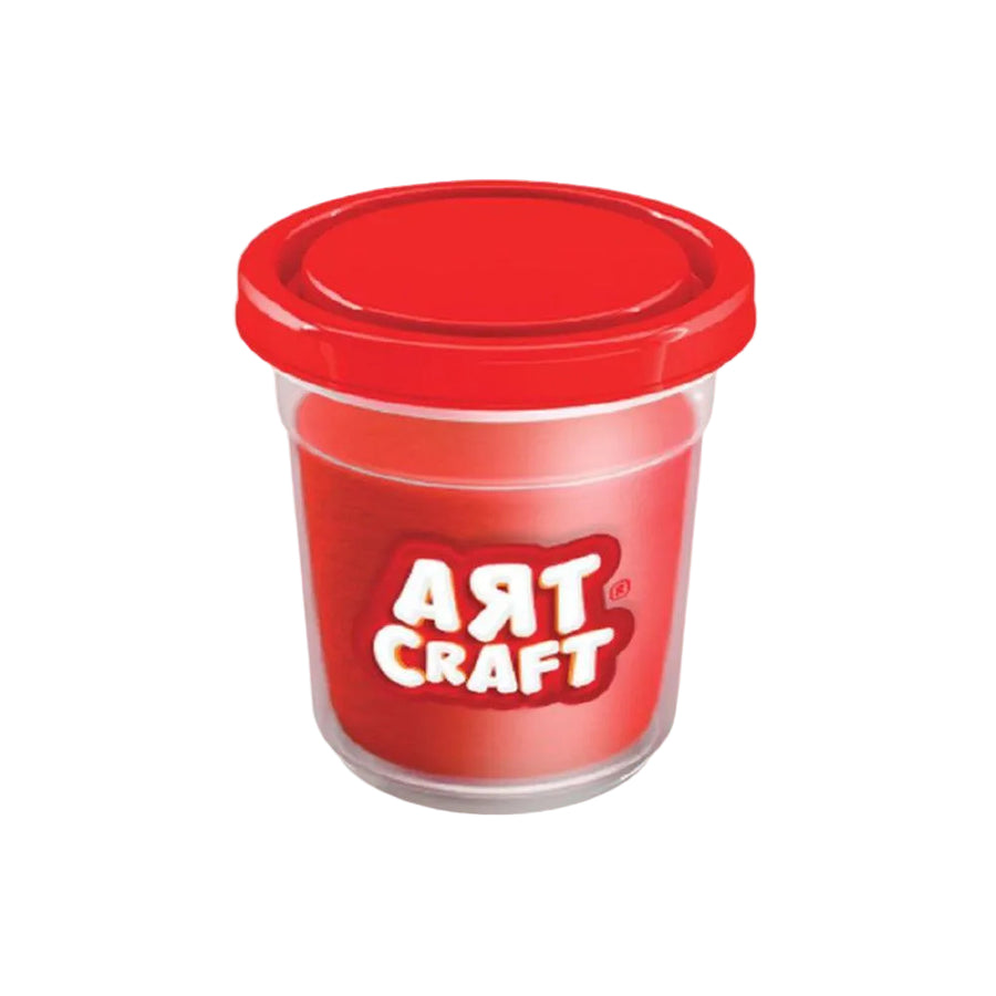 Art Craft 140 GR Single Dough Pot-Red