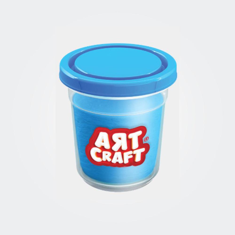 Art Craft 140 GR Single Dough Pot-blue - BumbleToys - 5-7 Years, Arabic Triangle Trading, Green, Make & Create, Play-doh, Unisex