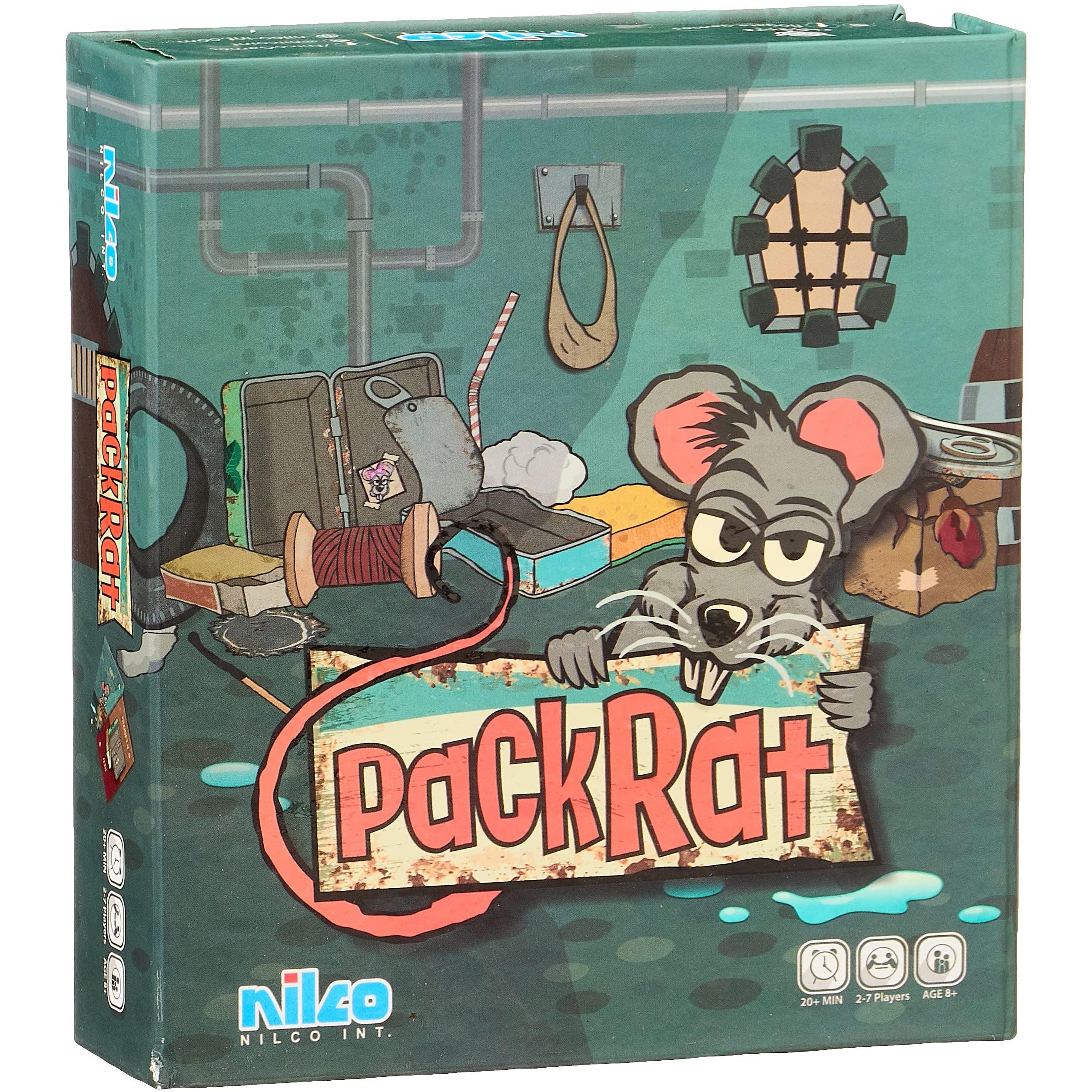 Nilco Pack Rat Card Game - BumbleToys - 5-7 Years, Card & Board Games, Nilco, Puzzle & Board & Card Games, Unisex