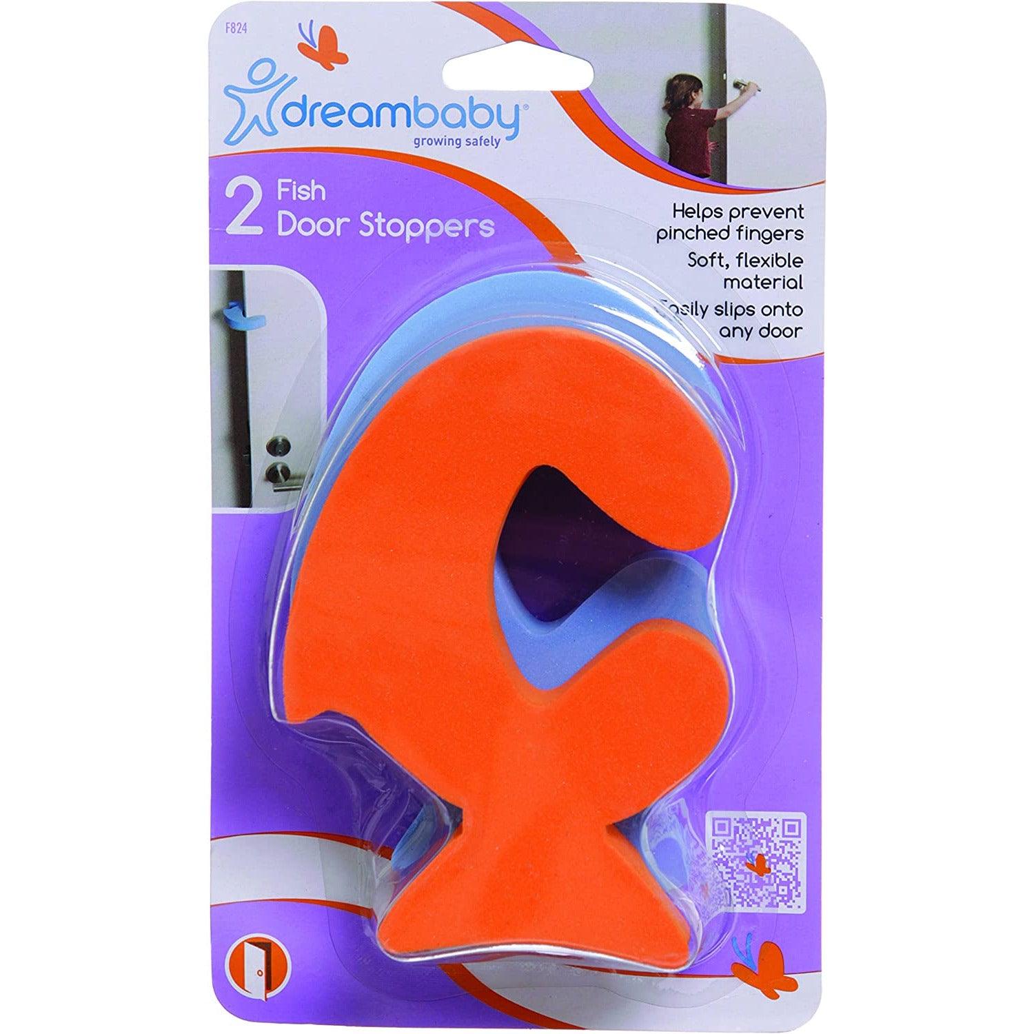 Dream baby G824 Set of 2 Fish Shaped Door Stoppers - BumbleToys - 0-24 Months, Babies, Baby Saftey & Health, Boys, Cecil, Girls