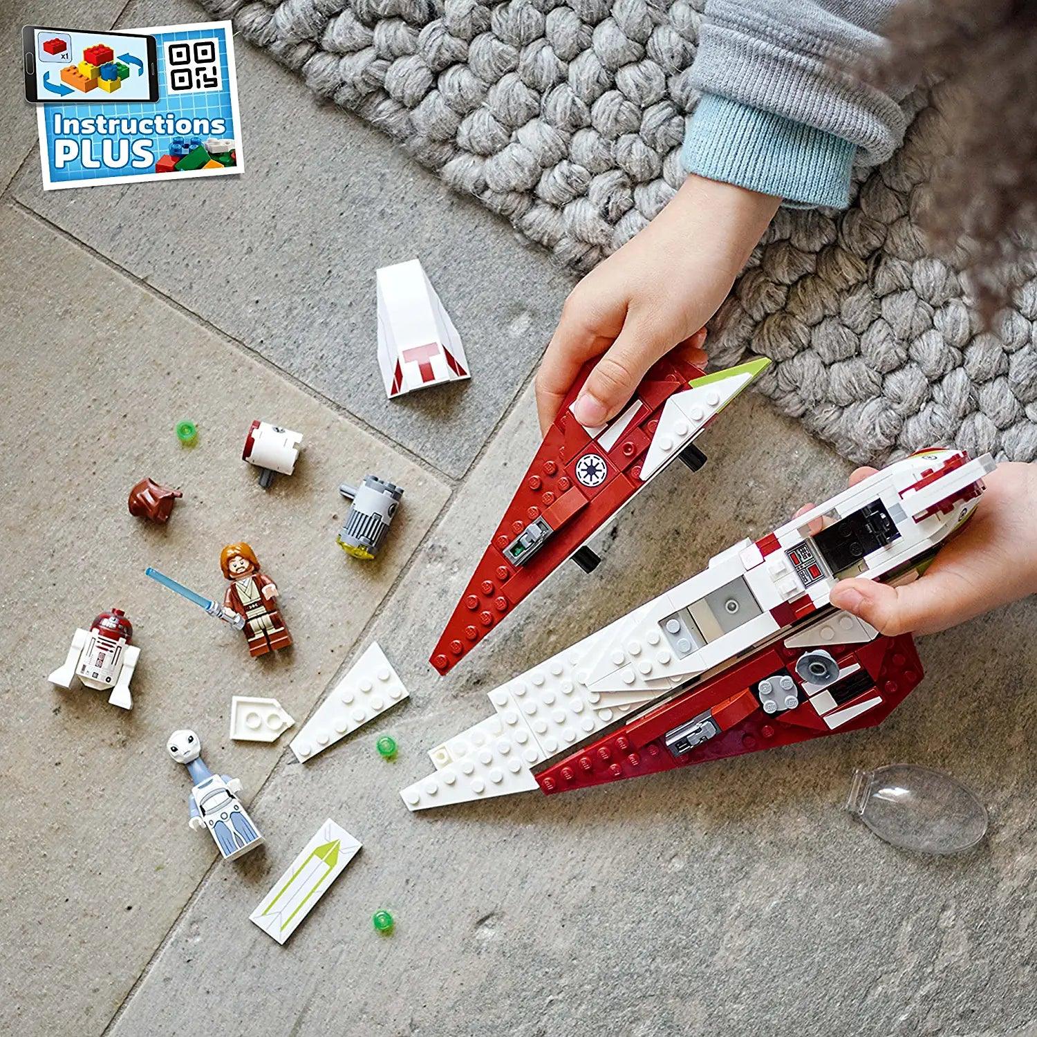 Lego 75333 Star Wars Obi-Wan Kenobi’s Jedi Starfighter 282 Pieces - BumbleToys - 8+ Years, 8-13 Years, Boys, LEGO, Mandalorian, OXE, Pre-Order, star wars
