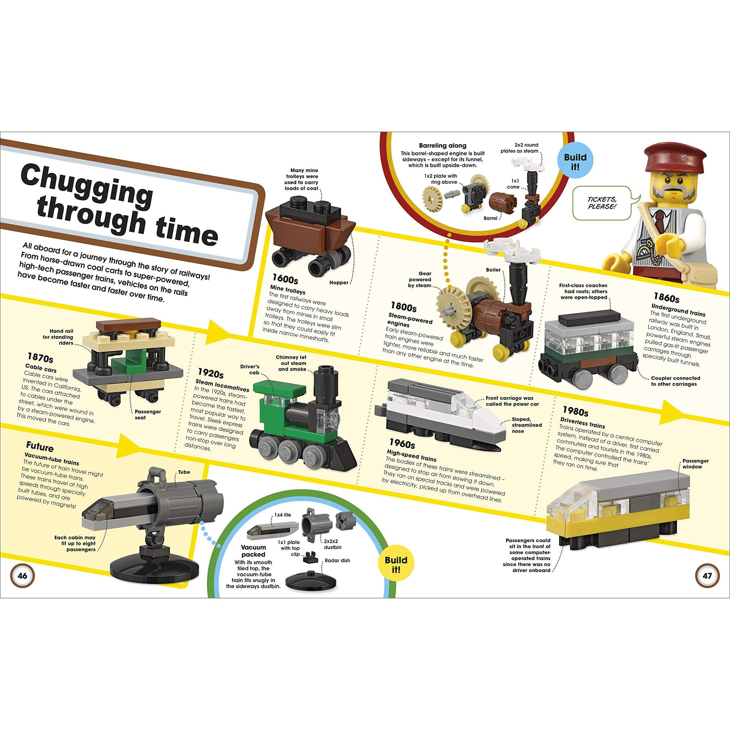 LEGO Amazing Vehicles: Includes Four Exclusive LEGO Mini Models - BumbleToys - 5-7 Years, Books, Boys, Clearance, Educational book, LEGO, OXE, Pre-Order, Technic
