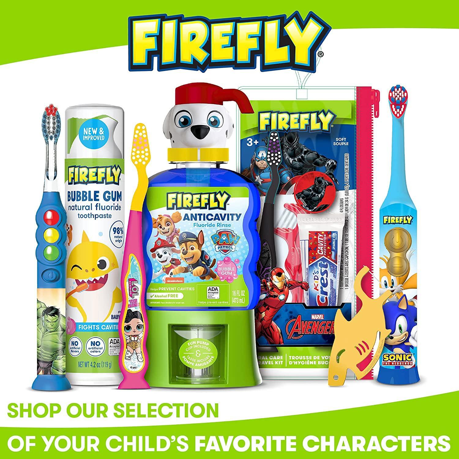 Firefly Clean N' Protect Spongebob Power Toothbrush - BumbleToys - 5-7 Years, Baby Saftey & Health, Boys, Girls, Pre-Order, Toothbrush