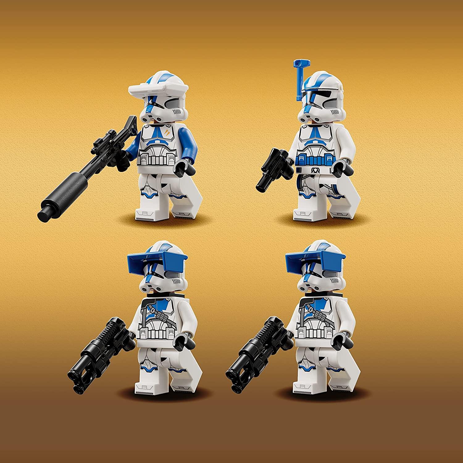 LEGO Star Wars 501st Clone Troopers Battle Pack 75345 Building Toy Set - BumbleToys - 8+ Years, 8-13 Years, Boys, LEGO, Mandalorian, OXE, Pre-Order, star wars