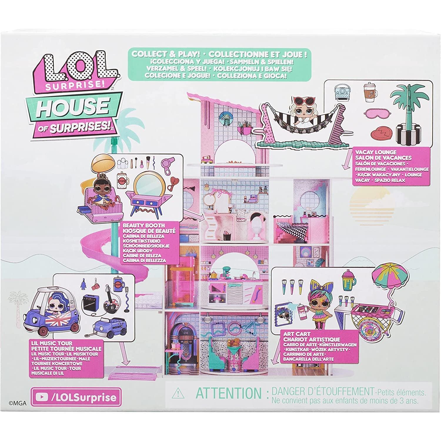 LOL Surprise Winter Chill Hangout Spaces Furniture Playset with Ice Doll, 10+ Surprises with Accessories, For LOL Dollhouse Play - Collectible Toy for Kids, Gift for Girls Boys Ages 4 5 6 7+ Years Old - BumbleToys - 5-7 Years, Dolls, Fashion Dolls & Accessories, Girls, L.O.L, OXE, Pre-Order