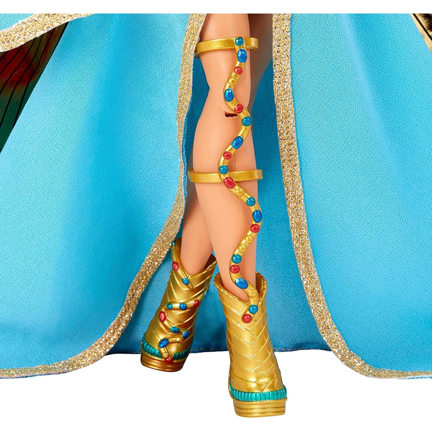 LOL Surprise OMG Fierce Collector Cleopatra Fashion Doll- Premium Collector Doll with Luxe Blue & Gold Royal Outfit Accessories - BumbleToys - 5-7 Years, Dolls, Girls, L.O.L, Miniature Dolls & Accessories, OXE, Pre-Order