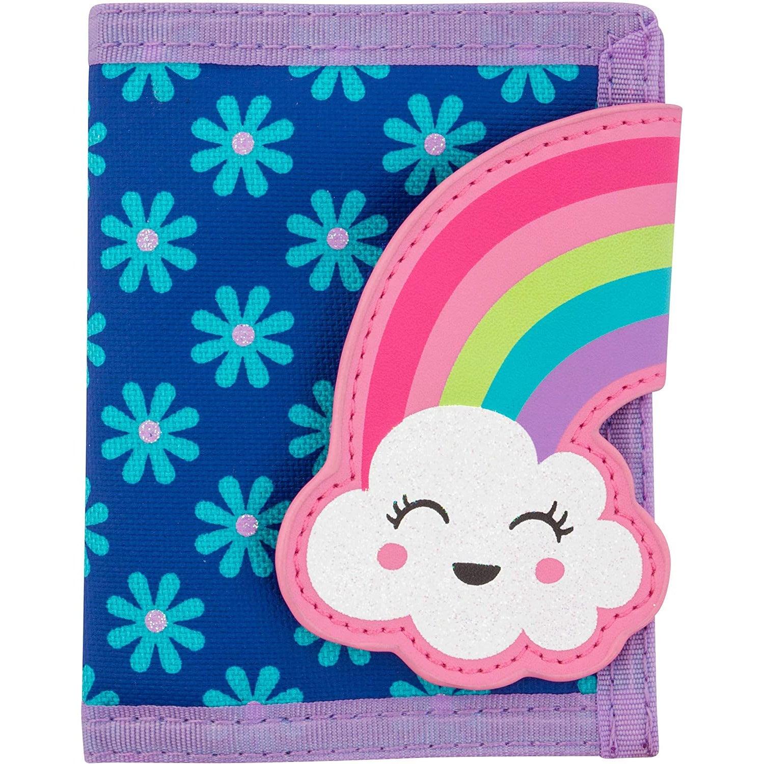 Stephen Joseph Kids Wallet One Size - Rainbow Blue - BumbleToys - 14 Years & Up, 5-7 Years, 8-13 Years, Bags, Characters, Girls, Mermaid, Stephen Joseph, Stephen Joseph 2023, Wallet