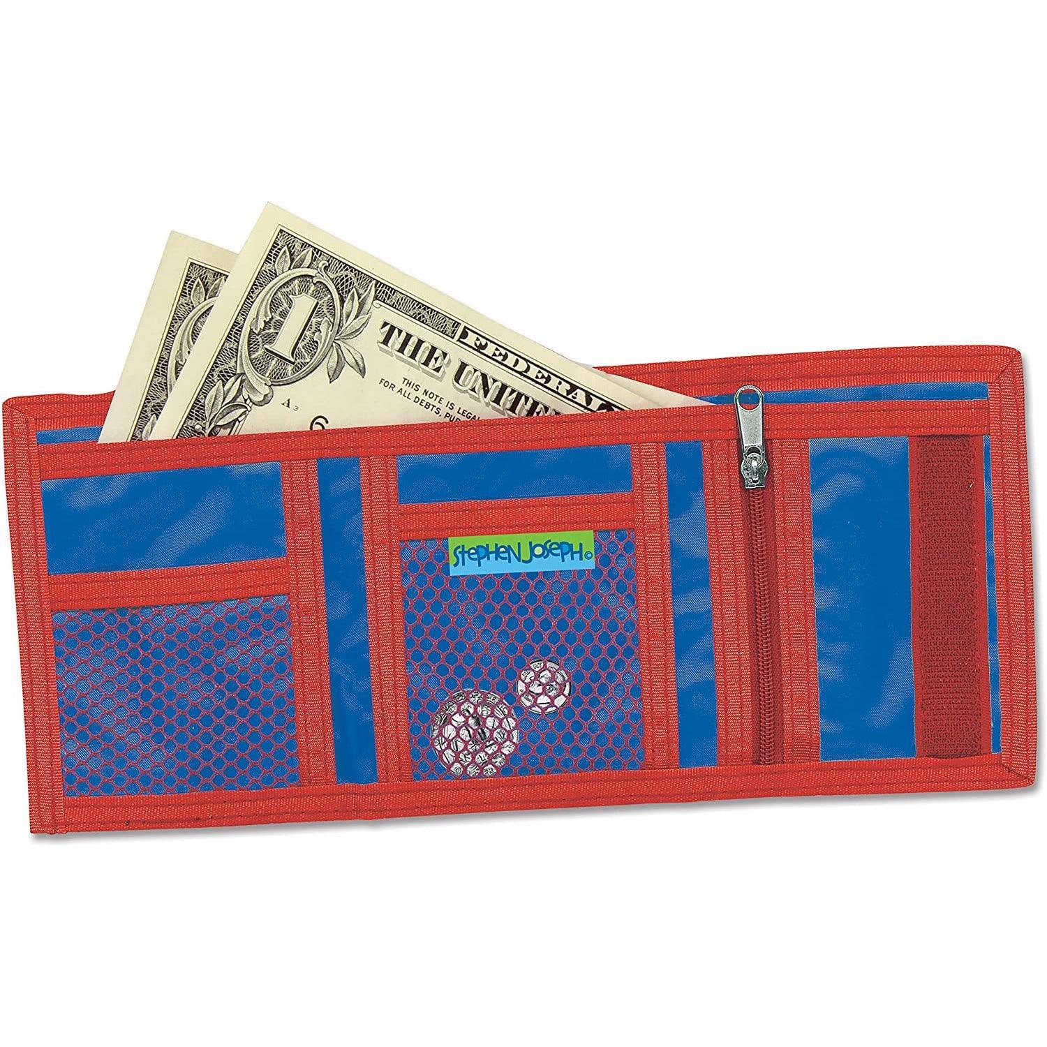 Stephen Joseph Kids Wallet One Size - Dinosaur - BumbleToys - 14 Years & Up, 5-7 Years, 8-13 Years, Bags, Boys, Characters, DINO, Dinosaur, Girls, Stephen Joseph, Stephen Joseph 2023, Wallet