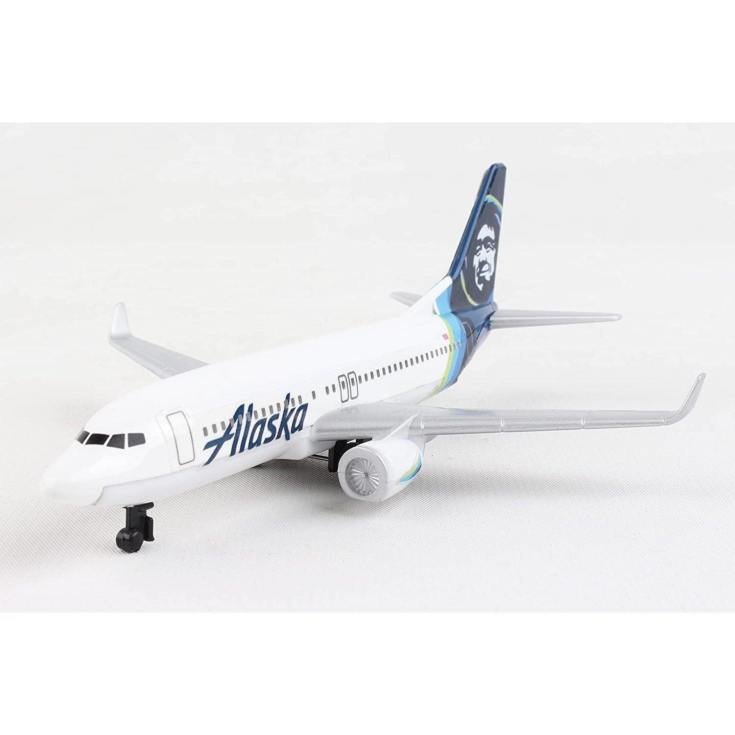 Daron Alaska Airlines Single Plane Vehicle RT9905 - Blue - BumbleToys - 6+ Years, Boys, EXO, Flying, Girls, Pre-Order