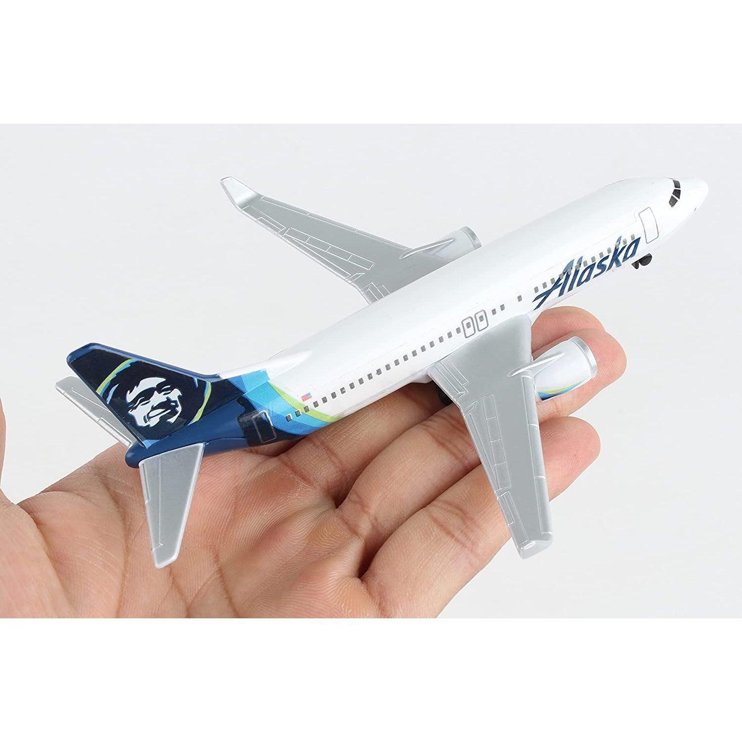 Daron Alaska Airlines Single Plane Vehicle RT9905 - Blue - BumbleToys - 6+ Years, Boys, EXO, Flying, Girls, Pre-Order