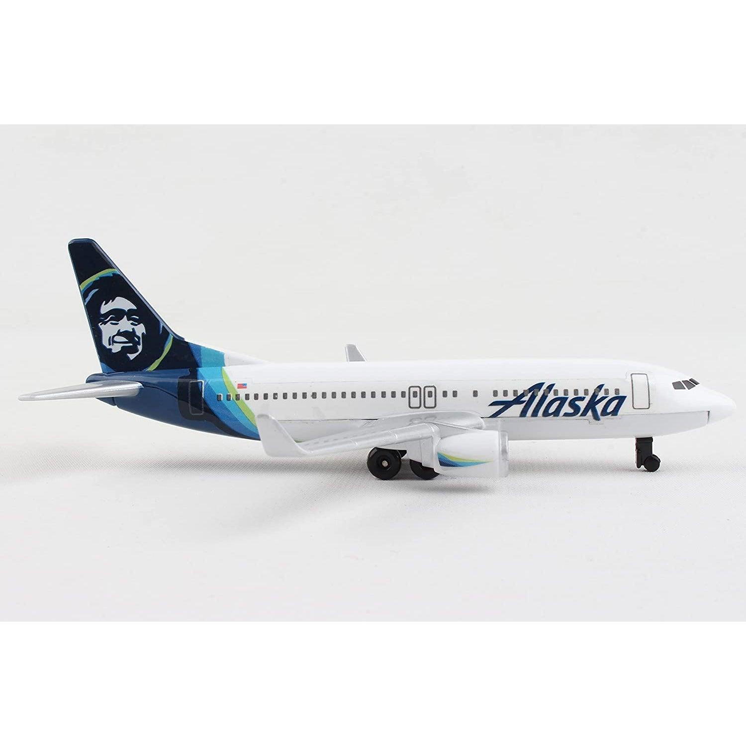 Daron Alaska Airlines Single Plane Vehicle RT9905 - Blue - BumbleToys - 6+ Years, Boys, EXO, Flying, Girls, Pre-Order
