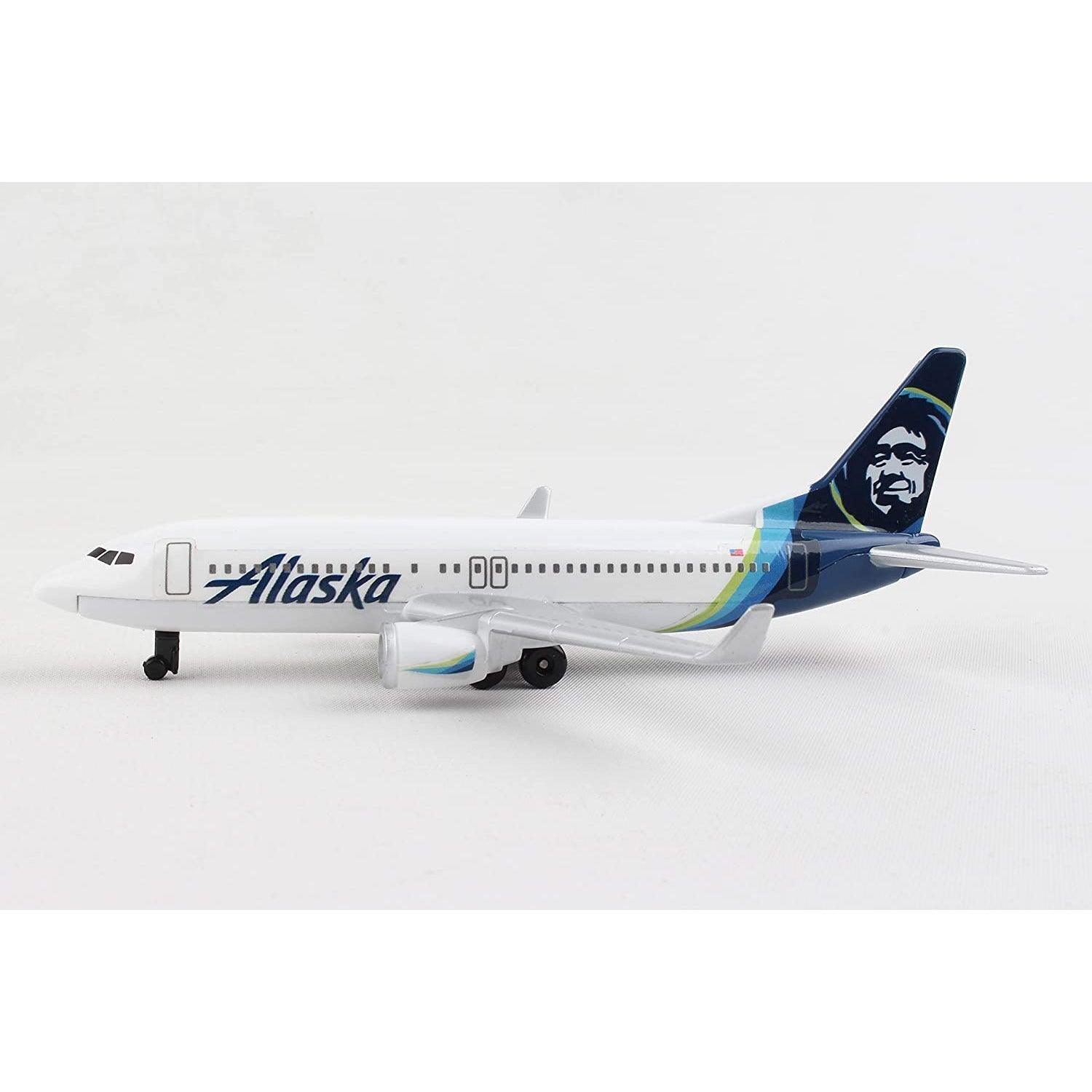 Daron Alaska Airlines Single Plane Vehicle RT9905 - Blue - BumbleToys - 6+ Years, Boys, EXO, Flying, Girls, Pre-Order