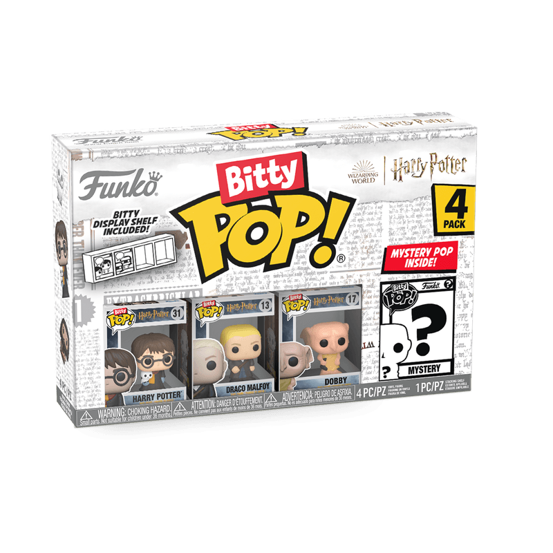Funko Bitty Pop! Harry Potter 4 Pack Series 1 - BumbleToys - 18+, Boys, Funko, Harry Potter, Pre-Order