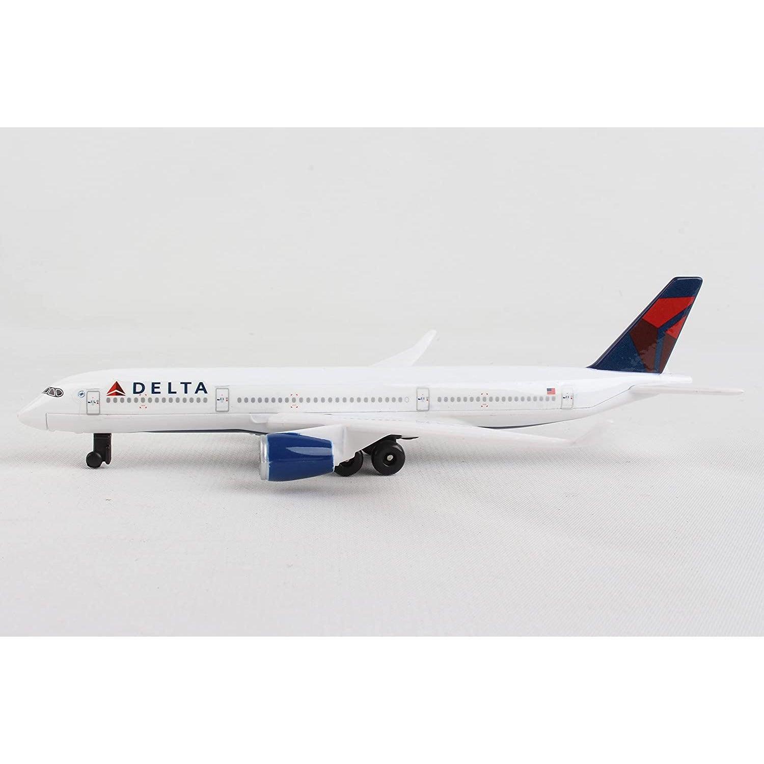 Daron Worldwide Trading Delta A350 Single Plane Airline Single Plane, White - RT4995 - BumbleToys - 6+ Years, Boys, EXO, Flying, Girls, Pre-Order
