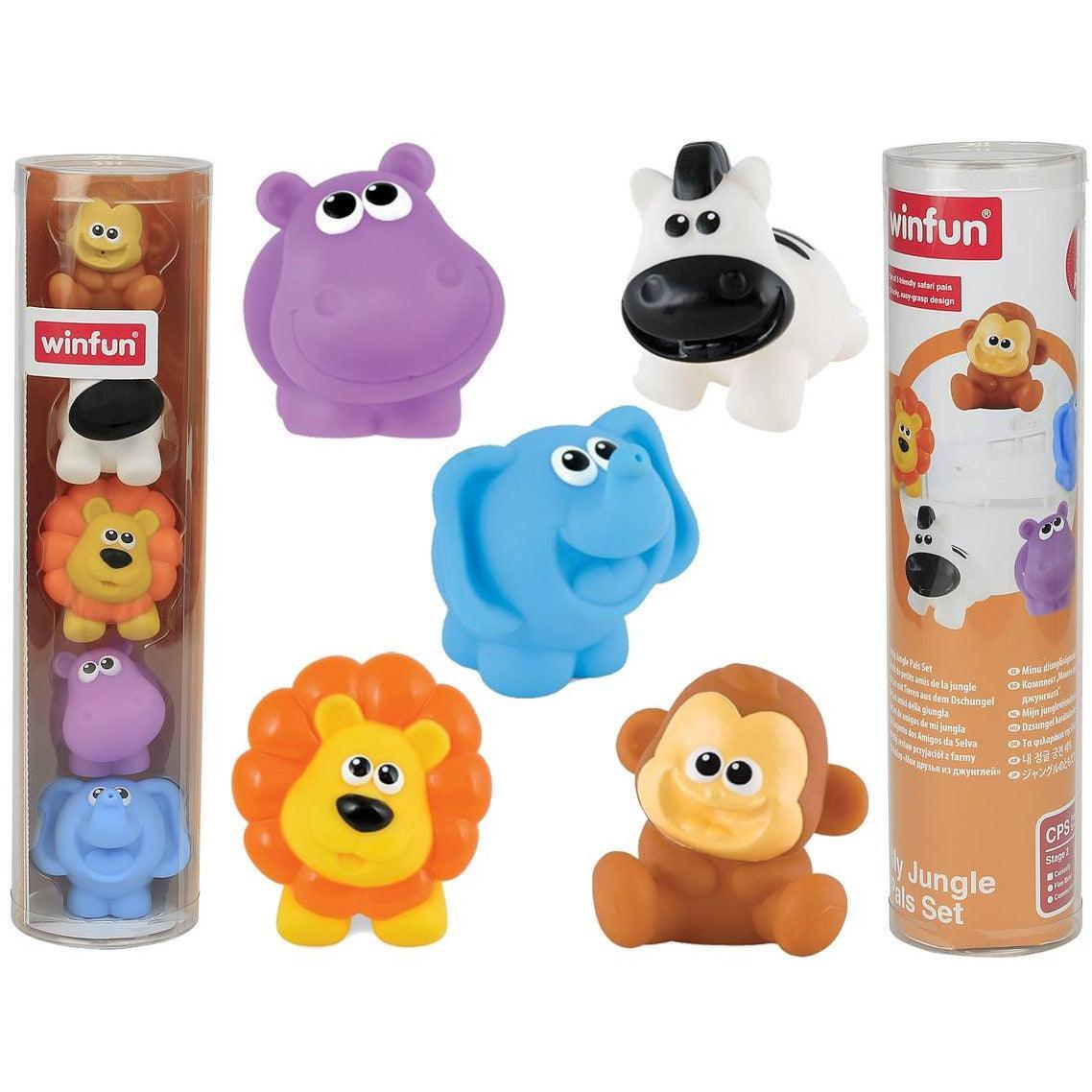 WinFun My Jungle Pals Set - BumbleToys - 2-4 Years, Cecil, Girls, Nursery Toys, Unisex