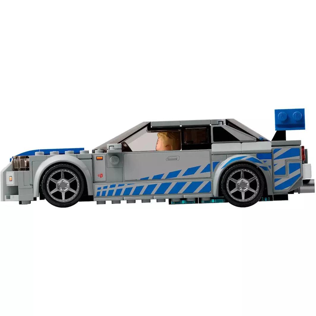 LEGO Speed Champions 2 Fast 2 Furious Nissan Skyline GT-R (R34) 76917 Race Car Toy Model Building Kit - BumbleToys - 5-7 Years, Boys, LEGO, OXE, Pre-Order, Technic