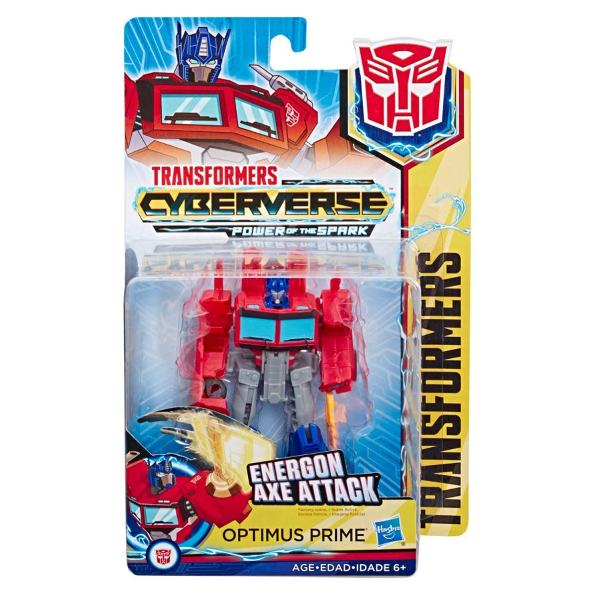 Transformers Cyberverse Action Attackers Warrior Class - Optimus Prime