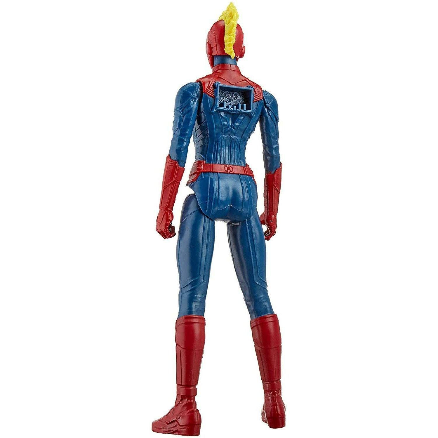Avengers Titan Hero Blast Gear Action Figure 12 Inch - Captain Marvel - BumbleToys - 5-7 Years, Boys, Captain Marvel, Eagle Plus, Figures