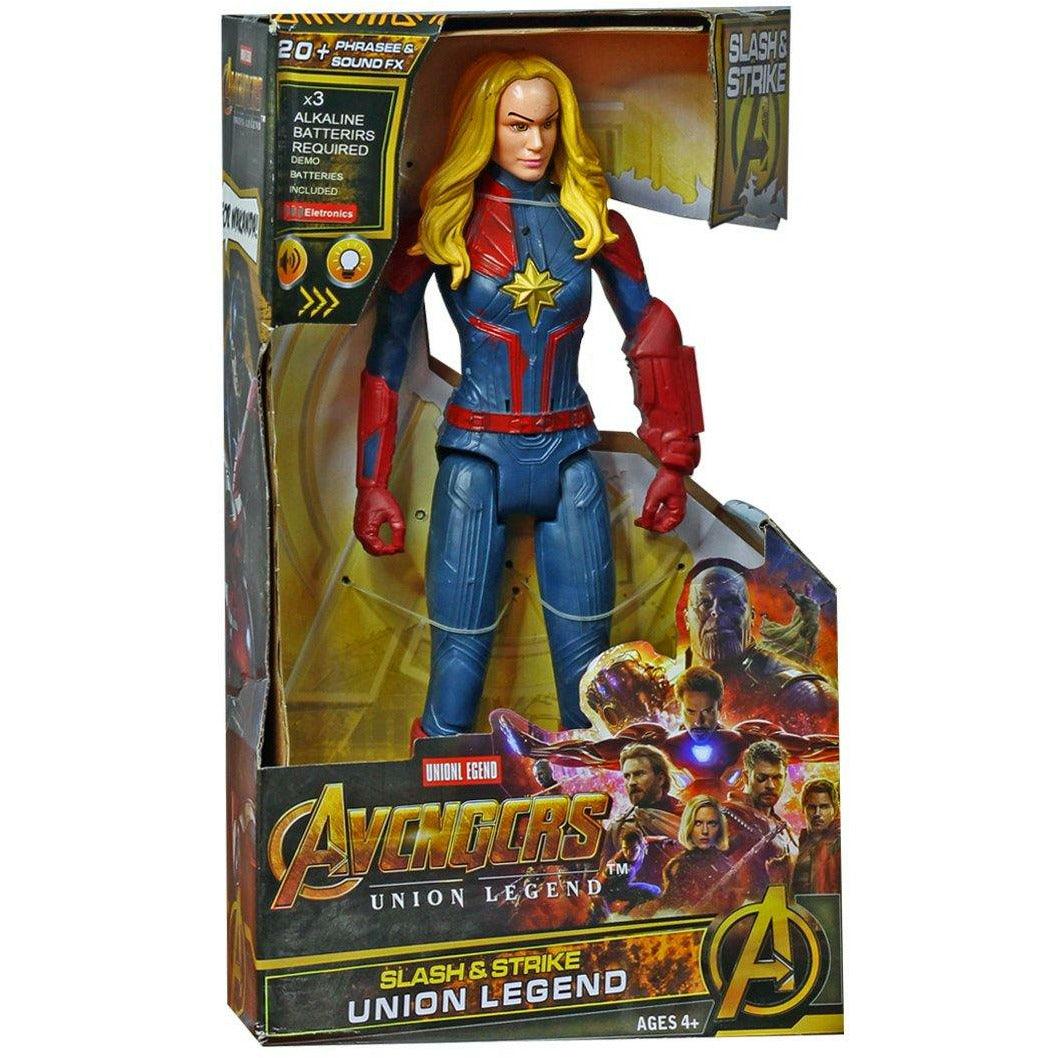 Avengers Union Legend Captain Marvel Action Figure For Boys - BumbleToys - 8-13 Years, Avengers, Boys, Figures, Toy Land